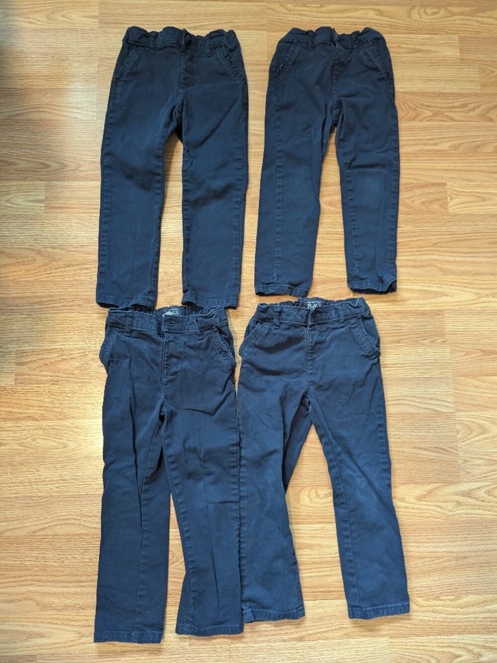 Lot of 4 girl's navy school uniform pants